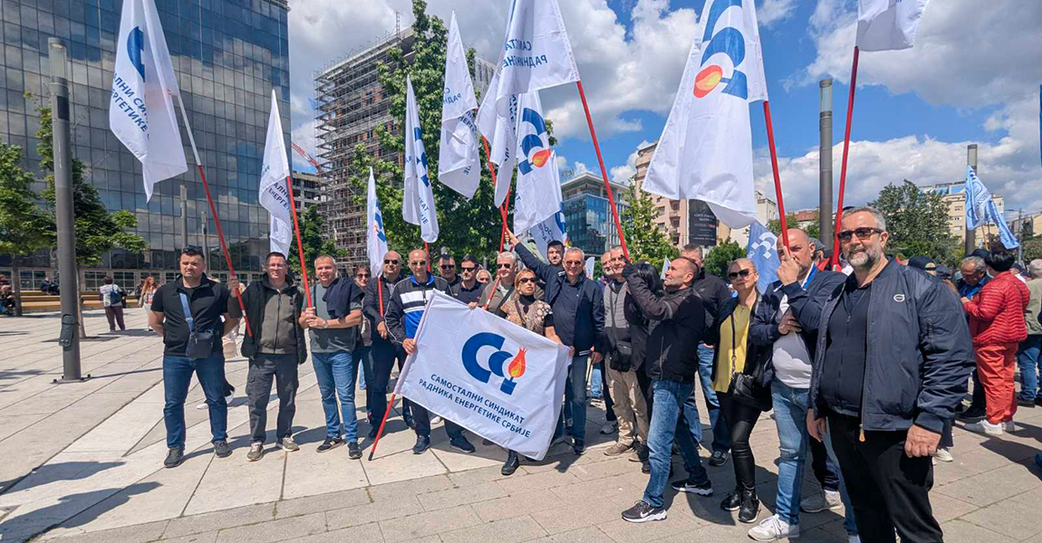 Odbrana radničkih prava nema alternativu: Predstavnici SO RNP na prvomajskom protestu u Beogradu