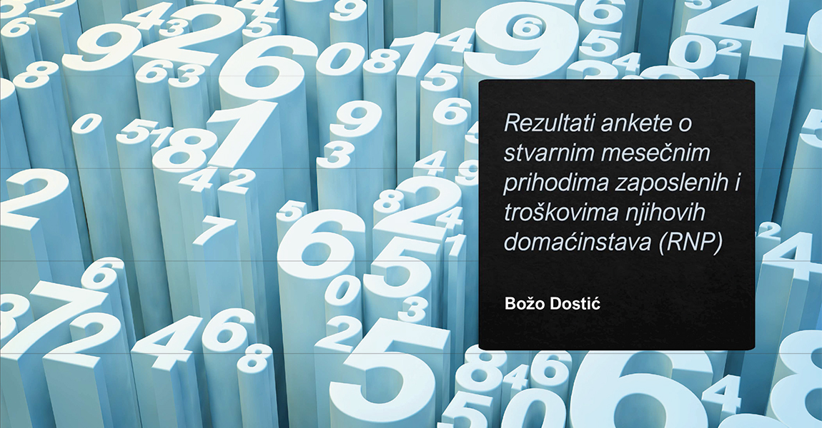 Stvarni prihodi i troškovi zaposlenih: Rezultati anketa SSSS, UGS „Nezavisnost” i Sindikata RNP
